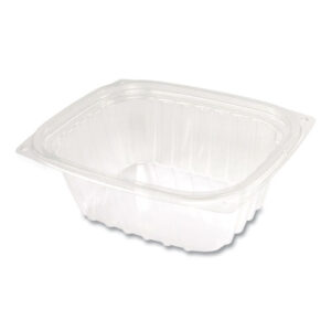 ClearPac Containers, 12 oz, 4.9 x 5.9 x 2, Clear, Plastic, 63/Pack, 16 Packs/Carton