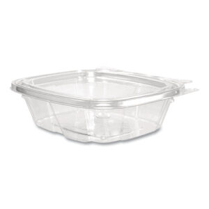 ClearPac SafeSeal Tamper-Resistant/Evident Containers, Flat Lid, 8 oz...