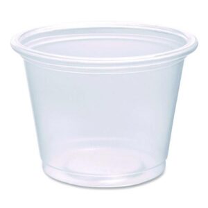 Conex Complements Portion/Medicine Cups, 5.5 oz, Plastic, Translucent...
