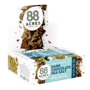 Sweet 'N Salty Gluten-Free Dark Chocolate Sea Salt Seed and Oat Bar, 1.6 oz...