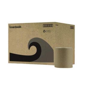 Hardwound Paper Towels, Nonperforated, 1-Ply, 8" x 800 ft, Natural, 6...