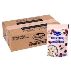 Greek Yogurt Dipped Cranberry Bites, Cranberry/Yogurt, 5 oz Bag...