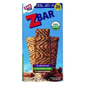 Kid Organic Zbar Granola Bars Variety Pack, Assorted Flavors, 1.27 oz Bar...