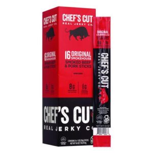 Original Smokehouse Beef and Pork Meat Stick, 1 oz Individually Wrapped...