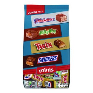Minis Variety Jumbo Pack, Assorted, 30.63 oz Bag