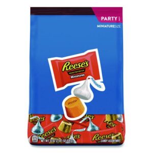 Miniatures Variety Party Pack, Assorted Milk Chocolates, 33 oz Bag
