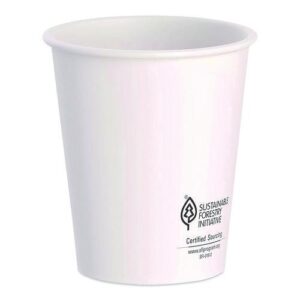 ThermoGuard Paper Hot Cup, 12 oz, White, 30/Pack