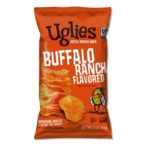 Kettle Potato Chips, Buffalo Ranch, 2 oz Bags, 24/Carton