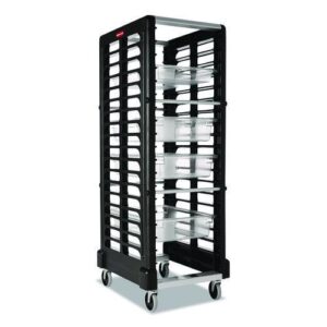 End Loader Rack for Food Boxes and Sheet Pans, 18 Rack, Plastic, 23.75" x...