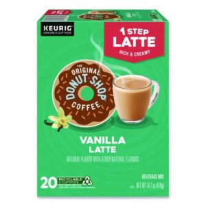 Vanilla One Step Latte K-Cups, 20/Box