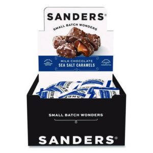 Small Batch Wonders Snack-Size Milk Chocolate Sea Salt Caramels, 0.5 oz...