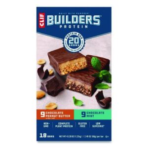 Builders Protein Bar, Variety Pack, Chocolate Mint/Chocolate Peanut...