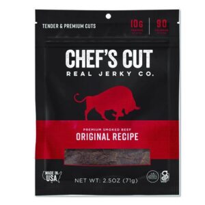 Real Steak Jerky, Original Recipe, 2.5 oz Bag