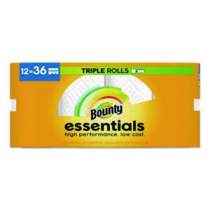 Essentials Select-A-Size Kitchen Roll Paper Towels, 2-Ply, 5.9 x 11, White, 162...