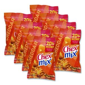 Snacks, Cheddar, 4.5 oz Bag, 8/Carton