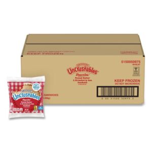 UNCRUSTABLES Peanut Butter and Strawberry Jam on Wheat Bread, 2.6 oz...