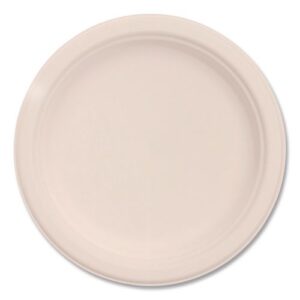 Compostable Molded Fiber Dinnerware, ProPlanet Seal, Plate, 6" dia...