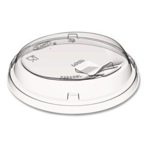 Prima Strawless Plastic Lids, Fits 12 oz to 26 oz Cold Cups, Clear...