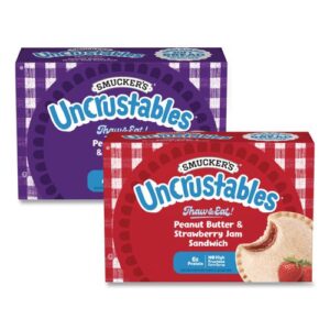 UNCRUSTABLES Peanut Butter and Grape Jelly/Peanut Butter and...