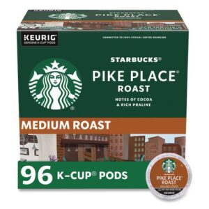 Pike Place Coffee K-Cups Pack, 24/Box, 4 Box/Carton