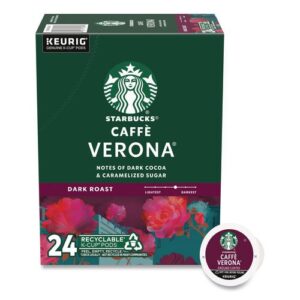 Caffe Verona Coffee K-Cups Pack, 24/Box