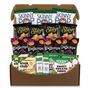 Sweet and Spicy Snack Box, 22 Assorted Snacks/Box