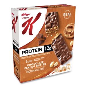 Special K Protein Meal Bar, Chocolate/Peanut Butter, 1.59 oz Bar, 8/Box
