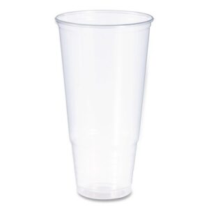 Conex ClearPro Plastic Cold Cups, ProPlanet Seal, 44 oz, Clear, 400/carton