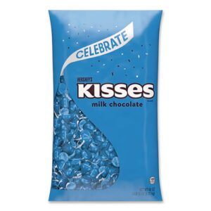 KISSES, Milk Chocolate, Dark Blue Wrappers, 60 oz Bag