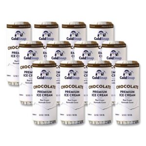 Ice Cream Pod, Chocolate, 5.2 oz Single Serve Pod for ColdSnap Machine...