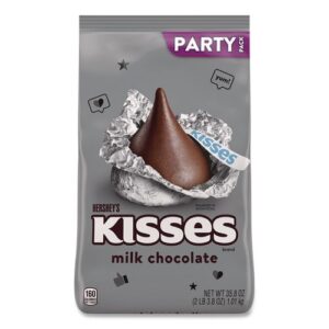 KISSES Milk Chocolate Candy, Party Pack, 35.8 oz Bag