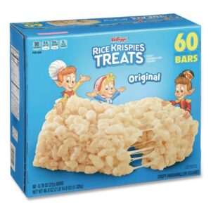 Rice Krispies Treats, Original Marshmallow, 0.78 oz Pack, 60/Carton