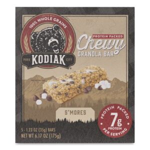 Chewy S'Mores Granola Bar, 1.23 oz Bar, 5/Box