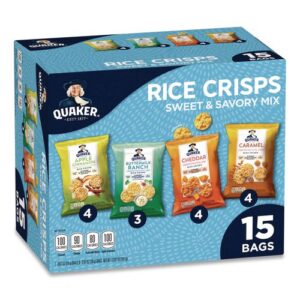Rice Crisps, Sweet and Savory Mix, Assorted Flavors, (7) 0.67 oz Bags...