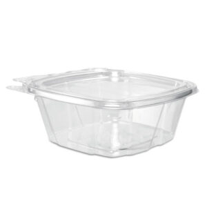 ClearPac SafeSeal Tamper-Resistant/Evident Containers, Flat Lid, 12...
