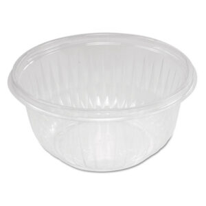 PresentaBowls Clear Bowls, 16 oz, Plastic, 63/Bag, 8 Bags/Carton...