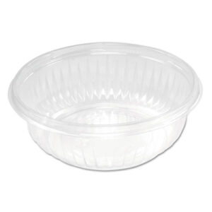 PresentaBowls Clear Bowls, 12 oz, Plastic, 63/Bag, 504/Carton