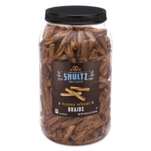 Pretzels, Honey Wheat, 1.44 oz Tub