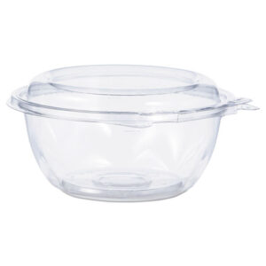 SafeSeal Tamper-Resistant, Tamper-Evident Bowls with Dome Lid, 12 oz, 5.5...