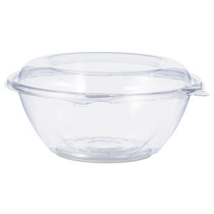 SafeSeal Tamper-Resistant, Tamper-Evident Bowls with Dome Lid, 24 oz, 7...
