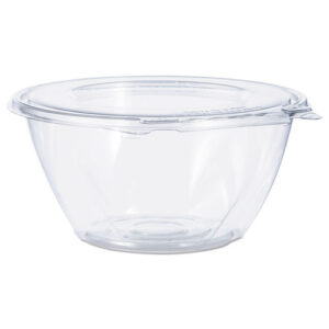SafeSeal Tamper-Resistant, Tamper-Evident Bowls with Flat Lid, 32 oz, 7" Diameter...