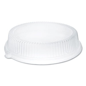 Dome Covers, For 10" Disposable Plates, Clear, Plastic, 500/Carton