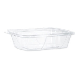 ClearPac SafeSeal Tamper-Resistant, Tamper-Evident Containers, Tall, Flat Lid...
