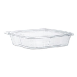 ClearPac SafeSeal Tamper-Resistant/Evident Containers, Flat Lid, 35 oz...