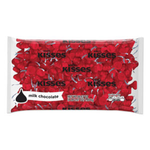 KISSES, Milk Chocolate, Red Wrappers, 66.7 oz. Bag
