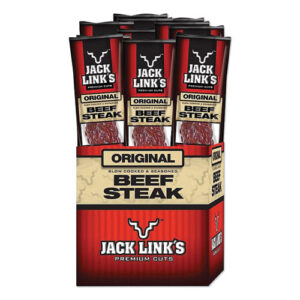 Beef Steak, Original, 1 oz Bag, 12/Box