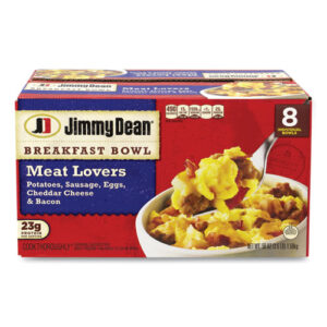 Breakfast Bowl Meat Lovers, 7 oz Bowl, 8/Carton