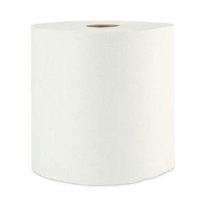 Boardwalk Xtra Roll Towels, 1-Ply, 8" x 800 ft, White, 6 Rolls/Carton