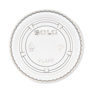 Portion/Souffle Cup Lids, Fits 3.25 oz/4 oz/5.5 oz Portion Containers, Plastic, Clear...