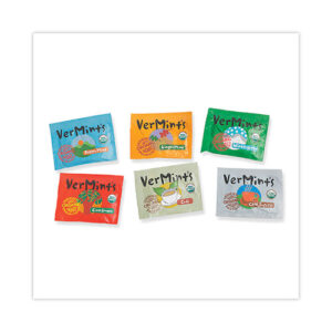 VerMints Organic Mints/Pastilles, Assorted Flavors, 2 Mints/0.7 oz...